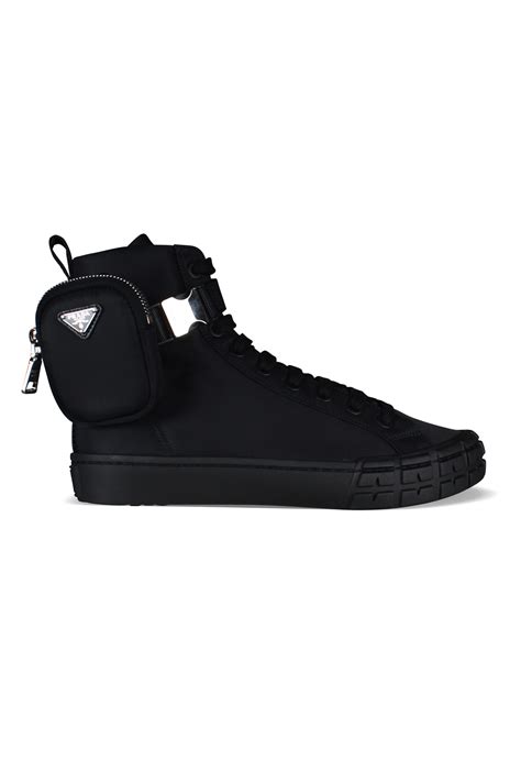 white high top shoes men prada|prada chunky shoes.